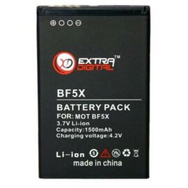 Аккумуляторная батарея для телефона Extradigital Motorola BF5X (1500 mAh) (BMM6255)