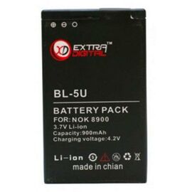 Аккумуляторная батарея для телефона Extradigital Nokia BL-5U (900 mAh) (DV00DV6052)