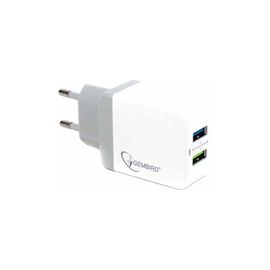 Зарядное устройство Gembird 2 USB (5V/3.4A) (MP3A-UC-AC10)