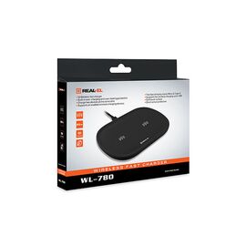 Зарядний пристрій REAL-EL WL-780 black (EL123160020)