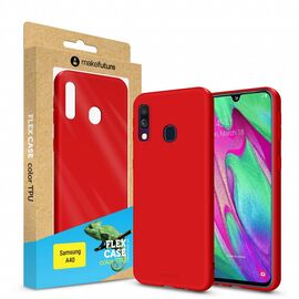 Чохол до моб. телефона MakeFuture Flex Case (Soft-touch TPU) Samsung A40 Red (MCF-SA405RD)