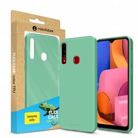 Чехол для моб. телефона MakeFuture Flex Case (Soft-touch TPU) Samsung A20s Olive (MCF-SA20SOL)