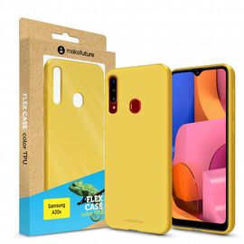 Чохол до моб. телефона MakeFuture Flex Case (Soft-touch TPU) Samsung A20s Yellow (MCF-SA20SYE)