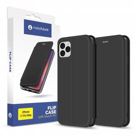 Чехол для моб. телефона MakeFuture Flip Case (Soft-Touch PU) Apple iPhone 11 Pro Max Black (MCP-AI11PMBK)