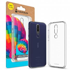 Чехол для моб. телефона MakeFuture Air Case (Clear TPU) Nokia 3.1 Plus (MCA-N31P)