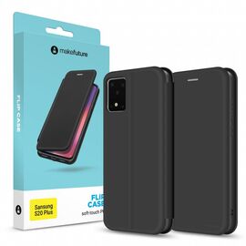 Чохол до моб. телефона MakeFuture Samsung S20 Plus Flip (Soft-Touch PU) Black (MCP-SS20PBK)