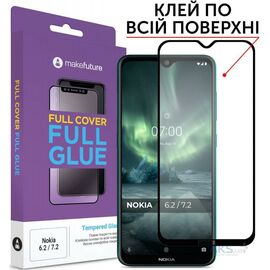 Скло захисне MakeFuture Nokia 6.2/7.2 Full Cover Full Glue (MGF-N62)