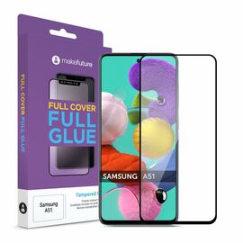 Скло захисне MakeFuture Samsung A51 Full Cover Full Glue (MGF-SA51)