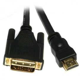 Кабель мультимедийный HDMI to DVI 18+1pin M, 5.0m Viewcon (VD 066-5m.)