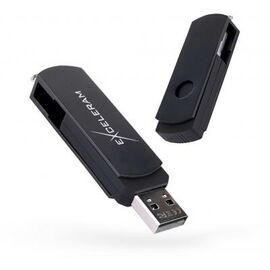 USB флеш накопитель eXceleram 64GB P2 Series Black/Black USB 2.0 (EXP2U2BB64)