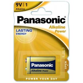 Батарейка Panasonic Крона 6LR61 Alkaline Power * 1 (6LF22APB/1BP)