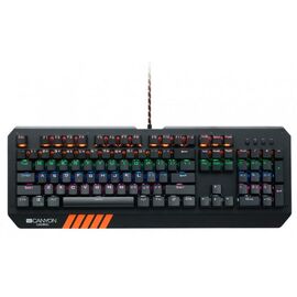 Клавіатура Canyon CND-SKB6-RU Black (CND-SKB6-RU)