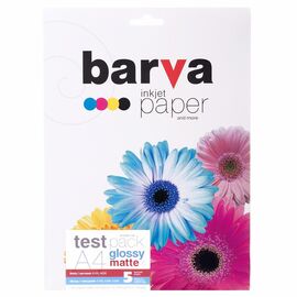 Фотобумага Barva A4 test pack glossy&matte (IP-COM1-T02)
