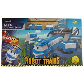 Ігровий набір Silverlit Robot Trains Станція Кея (80170)