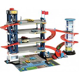 Игровой набор Dickie Toys Паркинг четырехэтажный с автомобилями и вертолетом (3749008)