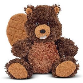 Мягкая игрушка Melissa&Doug Бобер Чоппер, 23 см (MD7621)