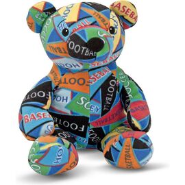 М'яка іграшка Melissa&Doug Медведь-спортсмен Zach Beeposh (MD7275)