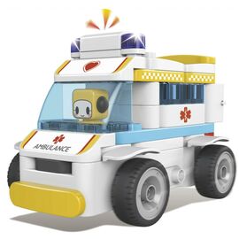 Конструктор Pai Blocks Ambulance + пульт ДУ 69 элементов (62003W)