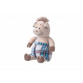 Мягкая игрушка Same Toy Свинка в комбинезоне 18 см (THT709)