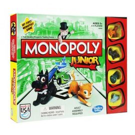 Настольная игра Hasbro Моя первая монополия (рус.язык) (A6984121)