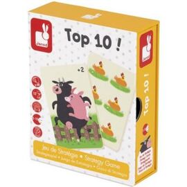 Настольная игра Janod мемо Топ 10 (J02760)