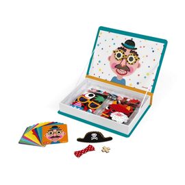 Развивающая игрушка Janod Смешные лица - мальчик (J02716)