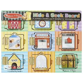 Развивающая игрушка Melissa&Doug Магнитная доска "Открой и найди" (MD10474)