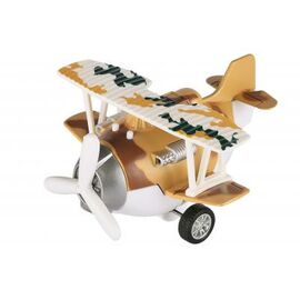 Спецтехника Same Toy Самолет металический инерционный Aircraft коричневый со свет (SY8015Ut-3)