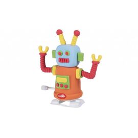 Набор для творчества Paulinda Super Dough Robot заводной механизм (шагает), оранжевый (PL-081178-3)