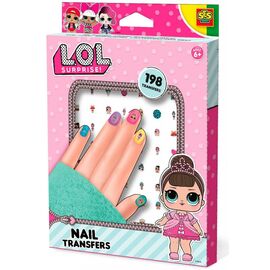 Набор для творчества Ses Набор наклеек для ногтей L.O.L Surprise! Модный Лук 198 шт (14193S)