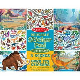 Набір для творчості Melissa&Doug Набір багаторазових наліпок Доісторичний сві (MD9341)