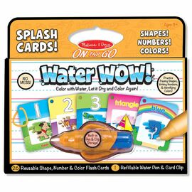 Набор для творчества Melissa&Doug Волшебная водная раскраска Цифры, формы, цвет (MD5237)