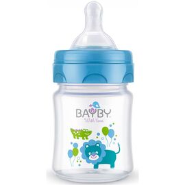 Пляшечка для годування BayBy 120 мл 0 мес+ синий (BFB6101)