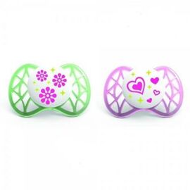 Пустушка Nuvita Air 0м+ 2шт. для девочки (NV7060Girl)