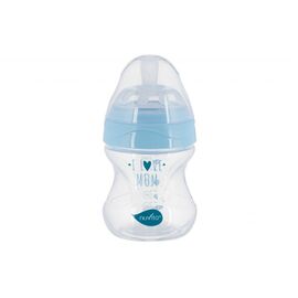 Бутылочка для кормления Nuvita Mimic Collection 150 мл синяя (NV6011AZZURO)