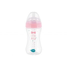 Пляшечка для годування Nuvita Mimic Collection 250мл рожева (NV6031ROSA)