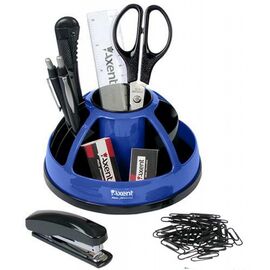 Настольный набор Axent Duoton, 9 items, blue (blister) (2104-02-А)