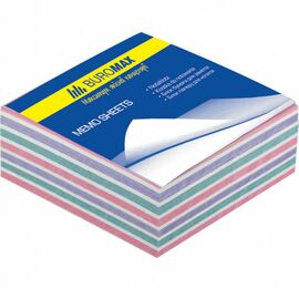 Бумага для заметок Buromax Zebra 80х80x30мм, glued (BM.2252)