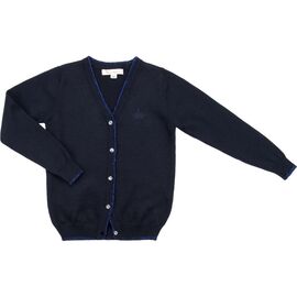 Кофта Breeze вязаная на пуговичках (V-1306-134G-blue)