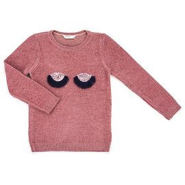 Кофта Breeze с аппликацией (T-169-152G-pink)