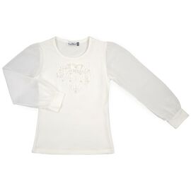 Кофта Matilda з квіточками (10134-1-164G-cream)