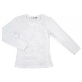 Кофта Matilda з мереживом (10498-128G-white)