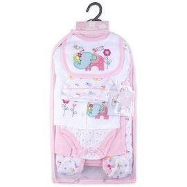 Набор детской одежды Luvena Fortuna для девочек подарочный 7 предметов (G8342.0-3)