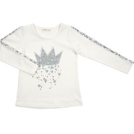 Кофта Breeze с коронкой (14215-110G-cream)