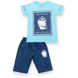 Набор детской одежды E&H с парусником (8299-116B-blue)