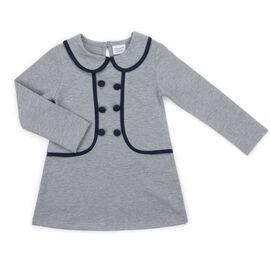 Платье Breeze с пуговичками (9680-104G-gray)
