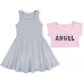 Платье Breeze с топом "ANGEL" (10254-152G-pink)