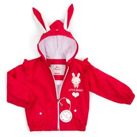 Куртка Peri masali ветровка с капюшоном с ушками (7959-104G-red)