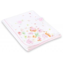 Детское одеяло Bibaby с нежными цветочками (64175-pink)