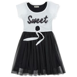 Платье Breeze с топом "SWEET" (12727-116G-black)